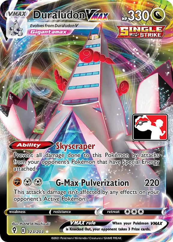 Duraludon VMAX (123/203) [Prize Pack Series One] Pokémon