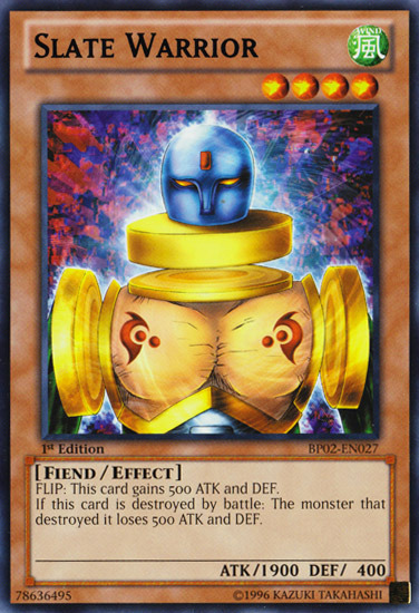 Slate Warrior [BP02-EN027] Rare Yu-Gi-Oh!