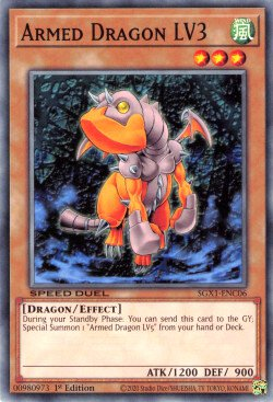 Armed Dragon LV3 [SGX1-ENC06] Common Yu-Gi-Oh!