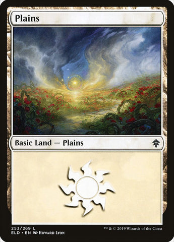 Plains (253) [Throne of Eldraine] Magic: The Gathering