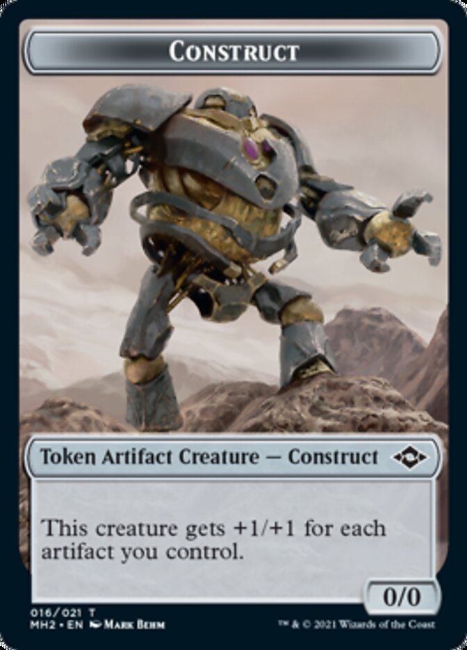 Construct Token [Modern Horizons 2 Tokens] Magic: The Gathering