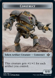 Construct // Food (18) Double-Sided Token [Modern Horizons 2 Tokens] Magic: The Gathering