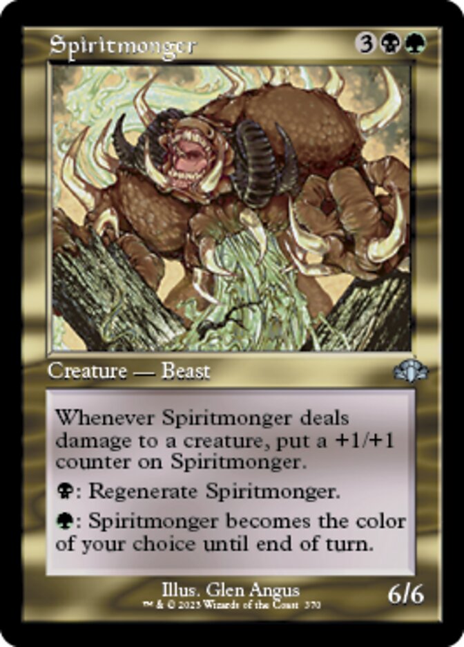 Spiritmonger (Retro) [Dominaria Remastered] Magic: The Gathering