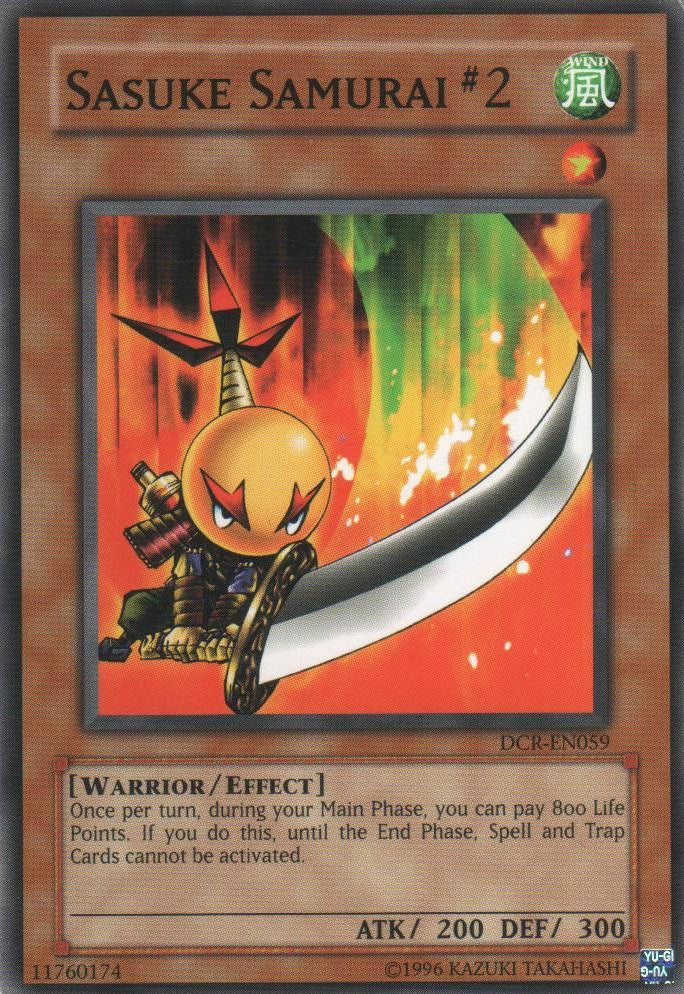 Sasuke Samurai #2 [DCR-EN059] Common Yu-Gi-Oh!