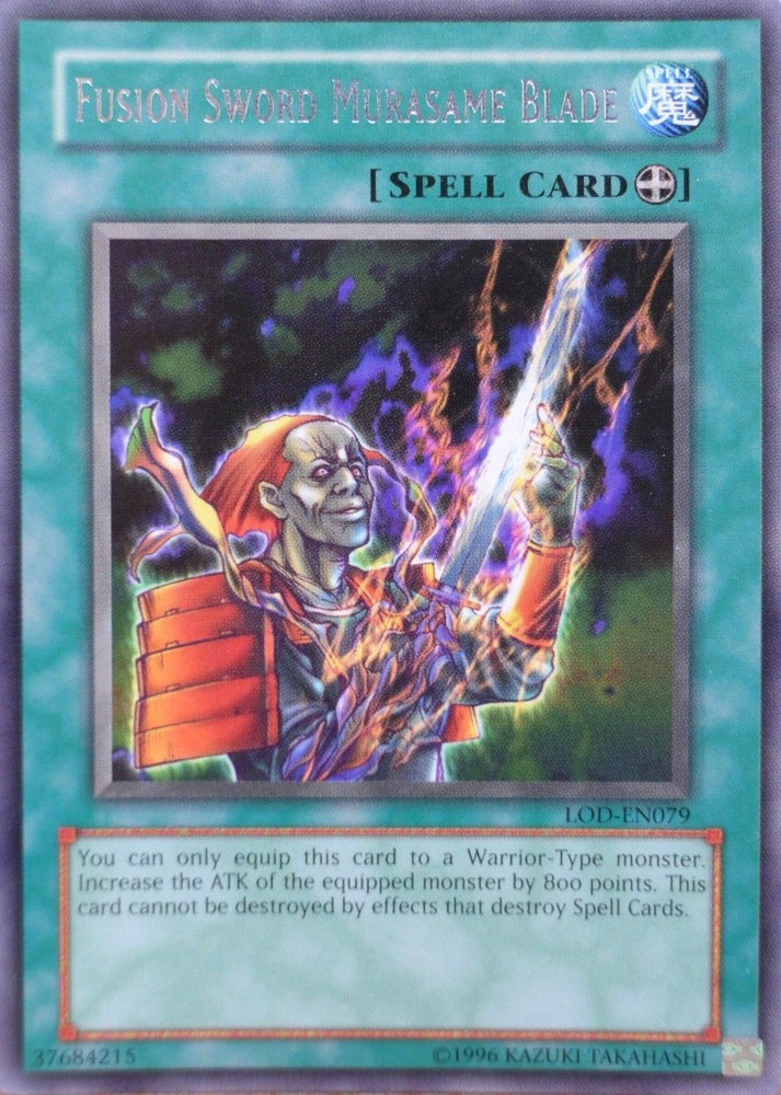 Fusion Sword Murasame Blade [LOD-EN079] Rare Yu-Gi-Oh!