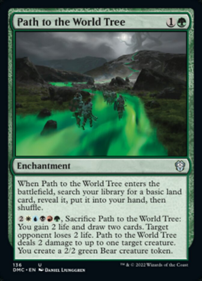 Path to the World Tree [Dominaria United Commander] Magic: The Gathering