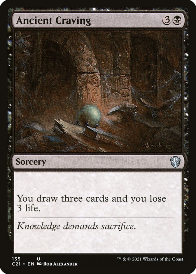 Ancient Craving [Commander 2021] Magic: The Gathering