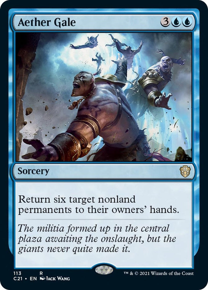 Aether Gale [Commander 2021] Magic: The Gathering
