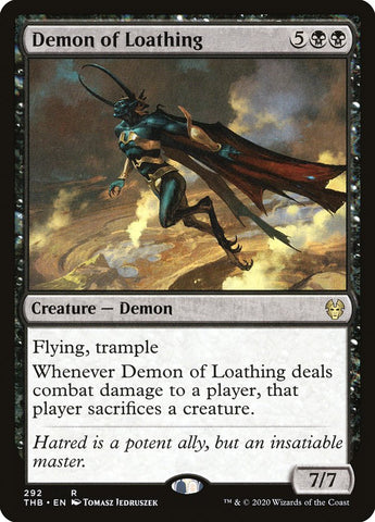 Demon of Loathing [Theros Beyond Death] Magic: The Gathering