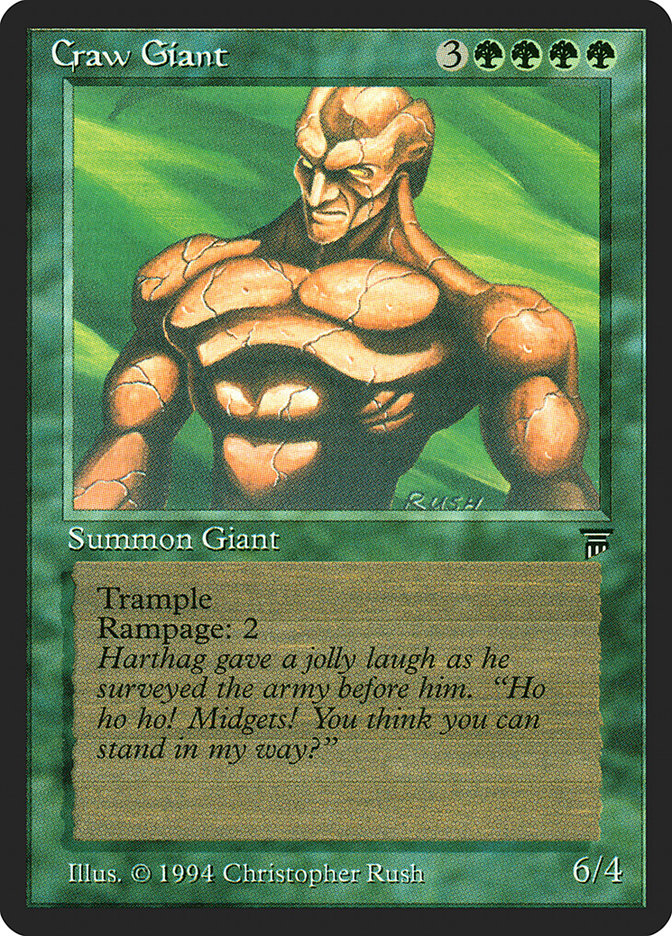 Craw Giant [Legends] Magic: The Gathering