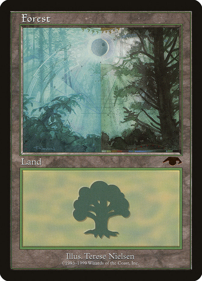 Forest (5) [Guru] Magic: The Gathering