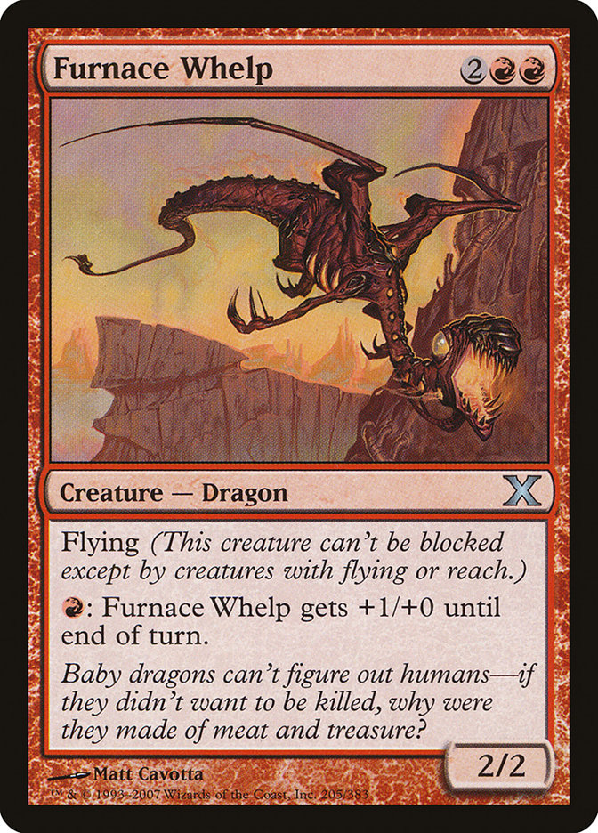 Furnace Whelp [Tenth Edition] Magic: The Gathering
