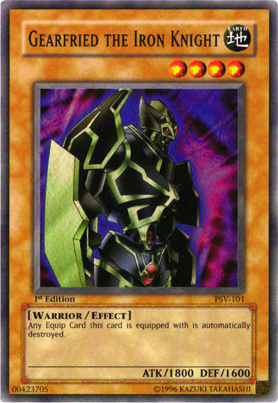 Gearfried the Iron Knight [PSV-101] Super Rare Yu-Gi-Oh!
