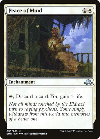 Peace of Mind [Eldritch Moon] Magic: The Gathering