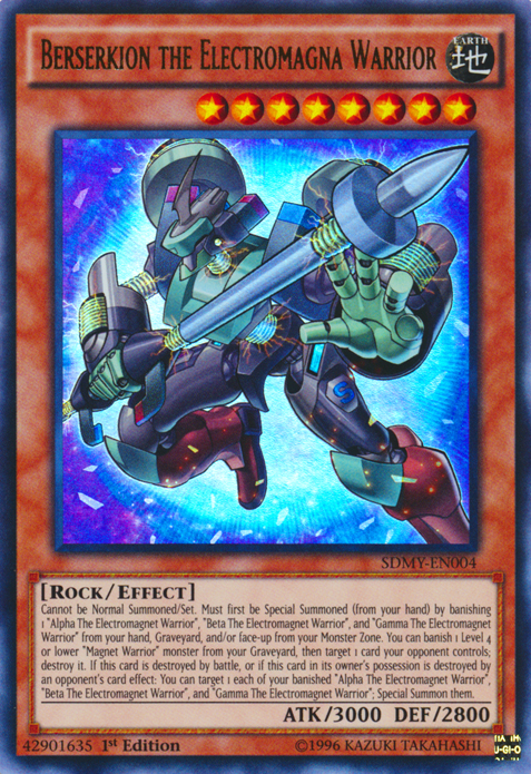 Berserkion the Electromagna Warrior [SDMY-EN004] Ultra Rare Yu-Gi-Oh!