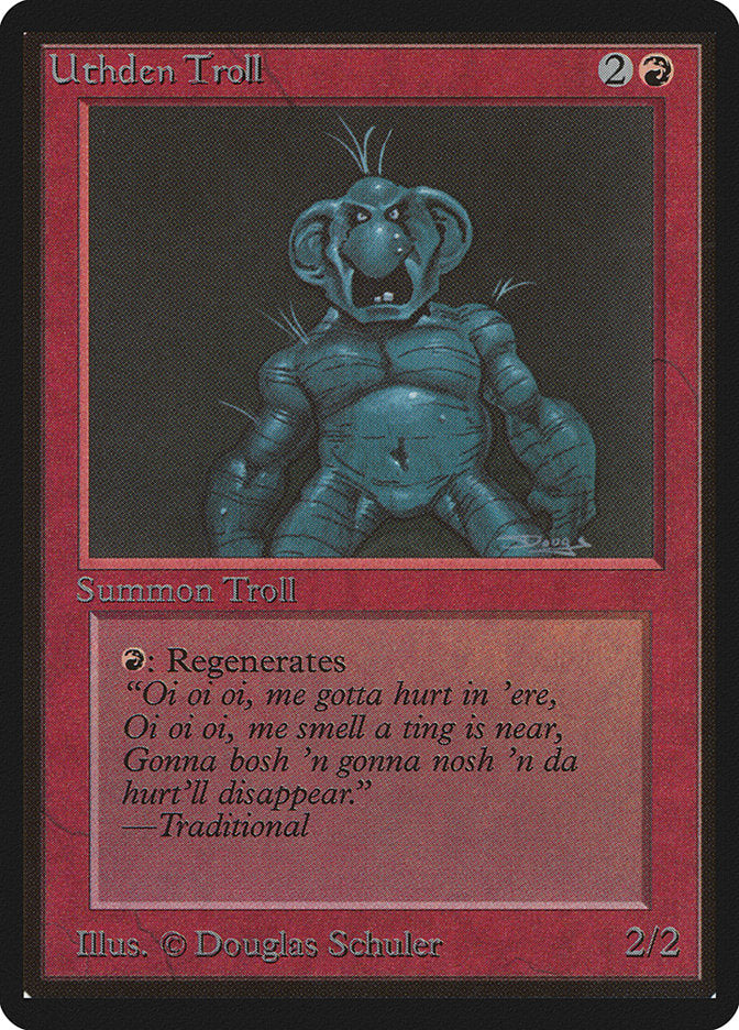 Uthden Troll [Beta Edition] Magic: The Gathering