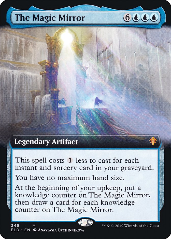 The Magic Mirror (Extended Art) [Throne of Eldraine] Magic: The Gathering