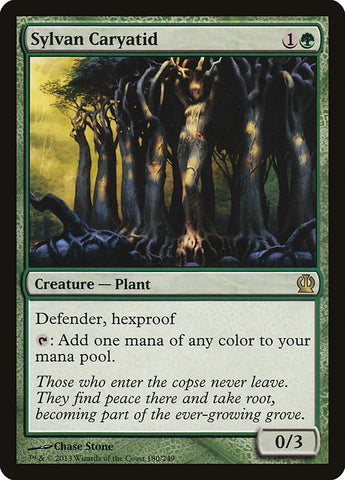 Sylvan Caryatid [Theros] Magic: The Gathering