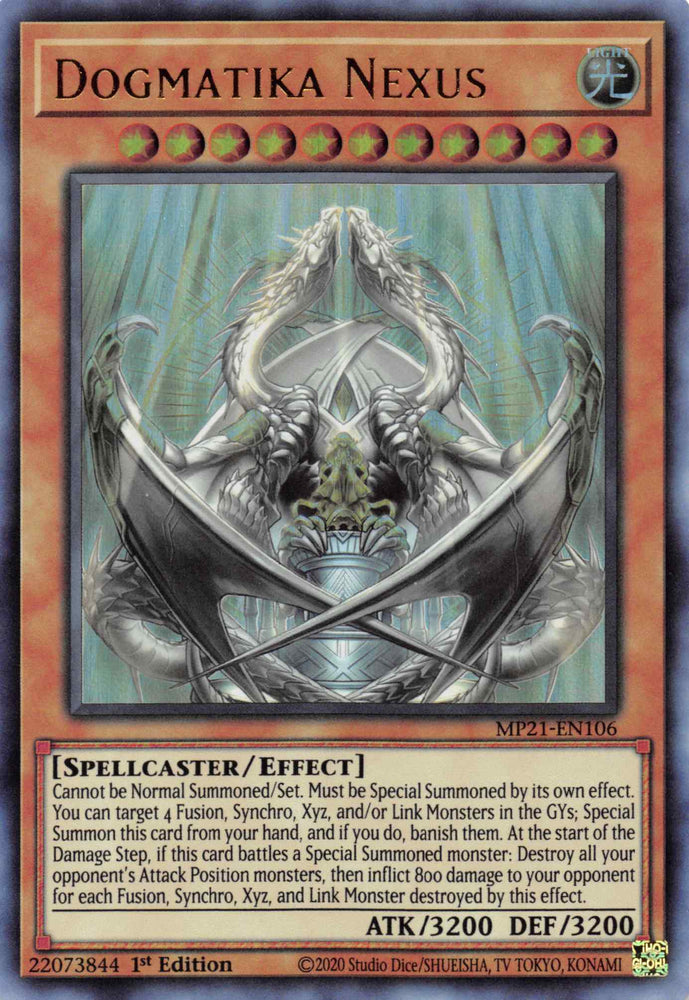Dogmatika Nexus [MP21-EN106] Ultra Rare Yu-Gi-Oh!