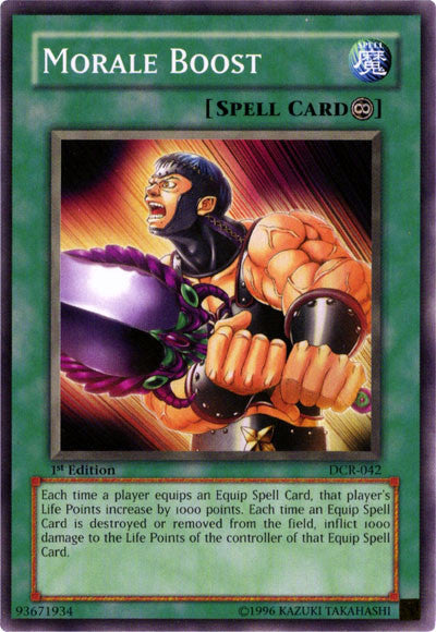 Morale Boost [DCR-042] Common Yu-Gi-Oh!