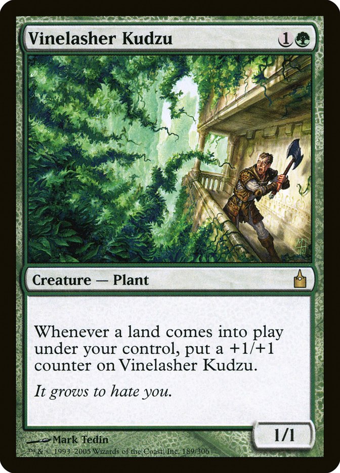 Vinelasher Kudzu [Ravnica: City of Guilds] Magic: The Gathering