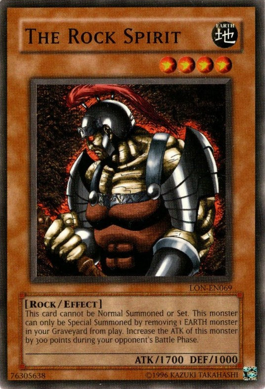 The Rock Spirit [LON-EN069] Common Yu-Gi-Oh!
