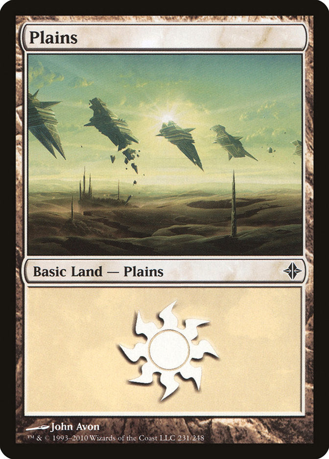 Plains (231) [Rise of the Eldrazi] Magic: The Gathering