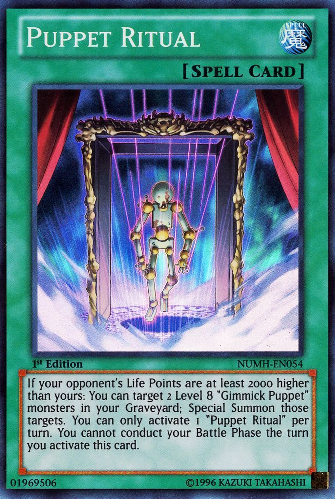 Puppet Ritual [NUMH-EN054] Super Rare Yu-Gi-Oh!