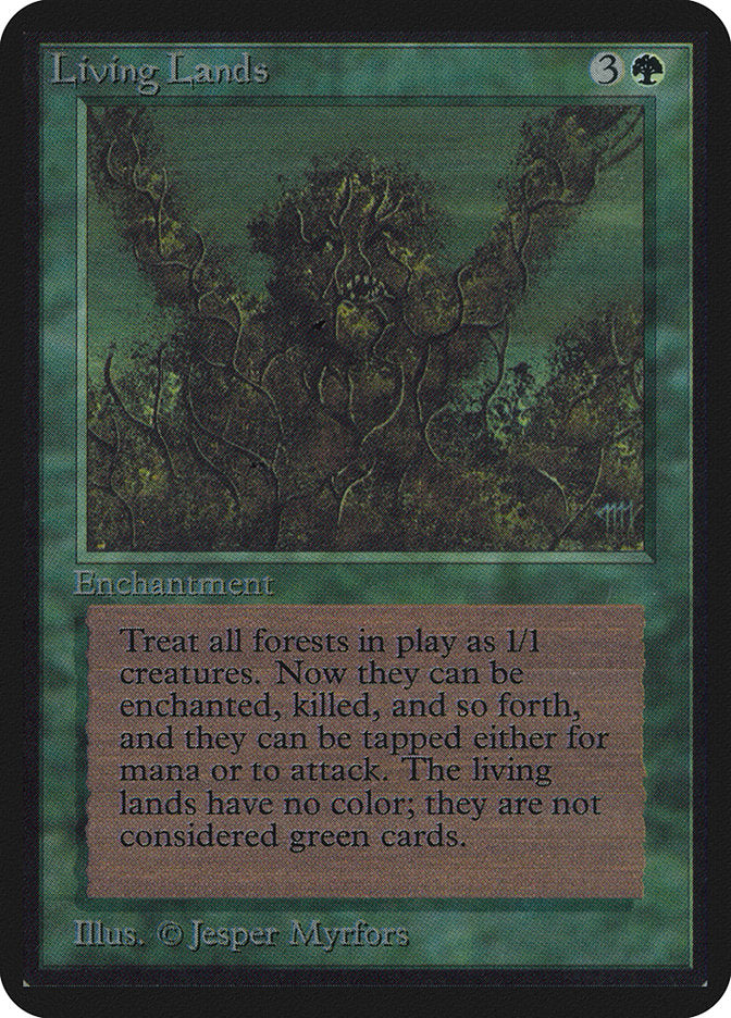 Living Lands [Alpha Edition] Magic: The Gathering