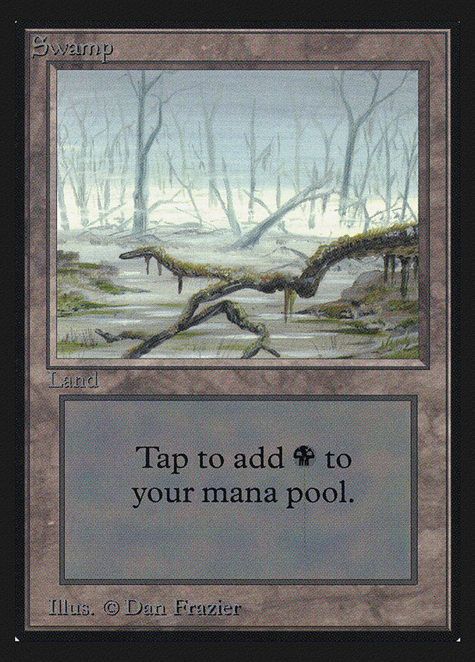 Swamp (294) [International Collectors' Edition] Magic: The Gathering
