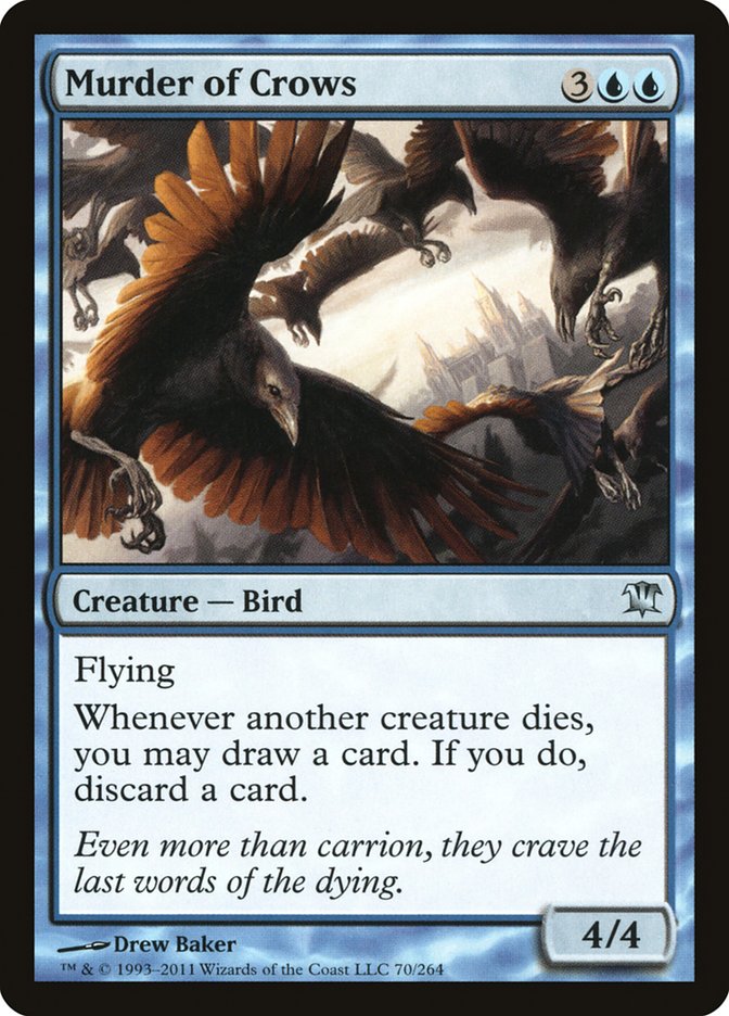 Murder of Crows [Innistrad] Magic: The Gathering