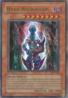 Dark Necrofear [LON-065] Ultra Rare Yu-Gi-Oh!
