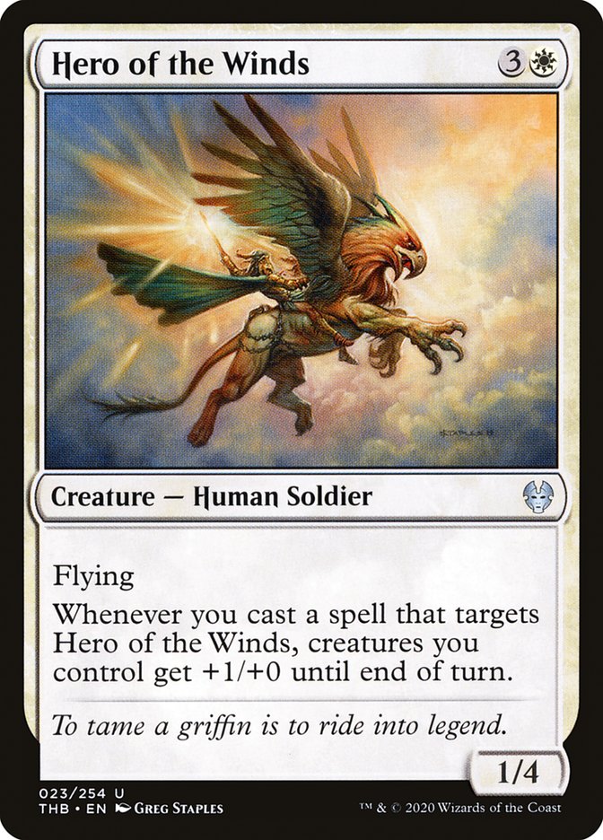 Hero of the Winds [Theros Beyond Death] Magic: The Gathering