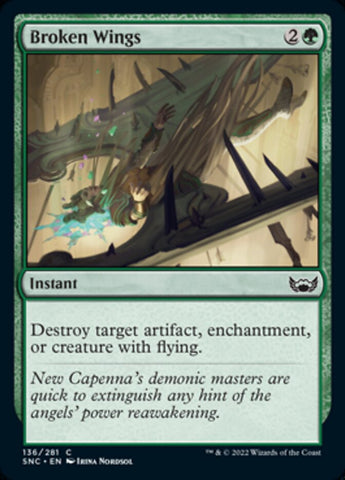 Broken Wings [Streets of New Capenna] Magic: The Gathering