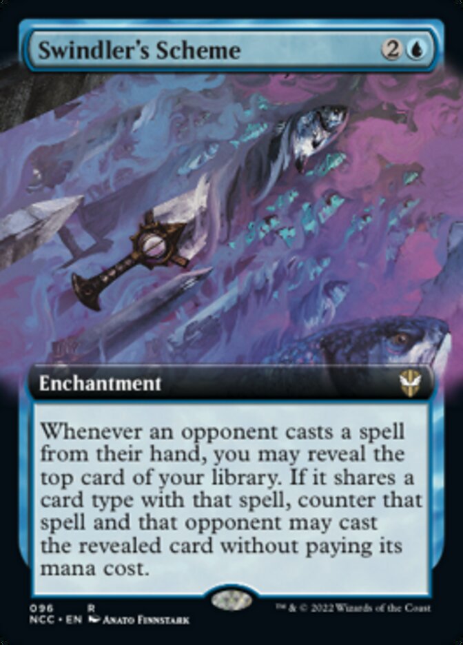 Swindler's Scheme (Extended Art) [Streets of New Capenna Commander] Magic: The Gathering