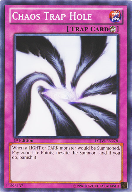 Chaos Trap Hole [LCJW-EN278] Common Yu-Gi-Oh!
