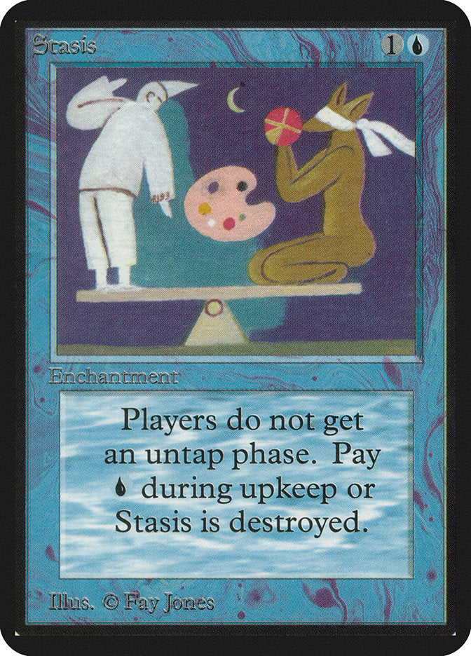 Stasis [Alpha Edition] Magic: The Gathering