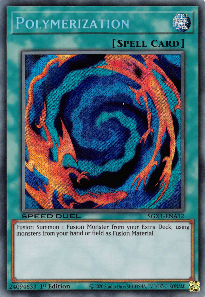 Polymerization [SGX1-ENA12] Secret Rare Yu-Gi-Oh!