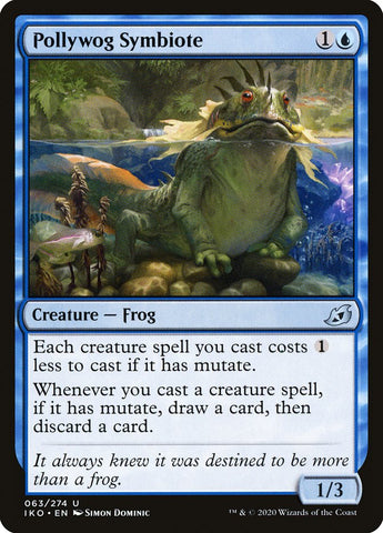 Pollywog Symbiote [Ikoria: Lair of Behemoths] Magic: The Gathering
