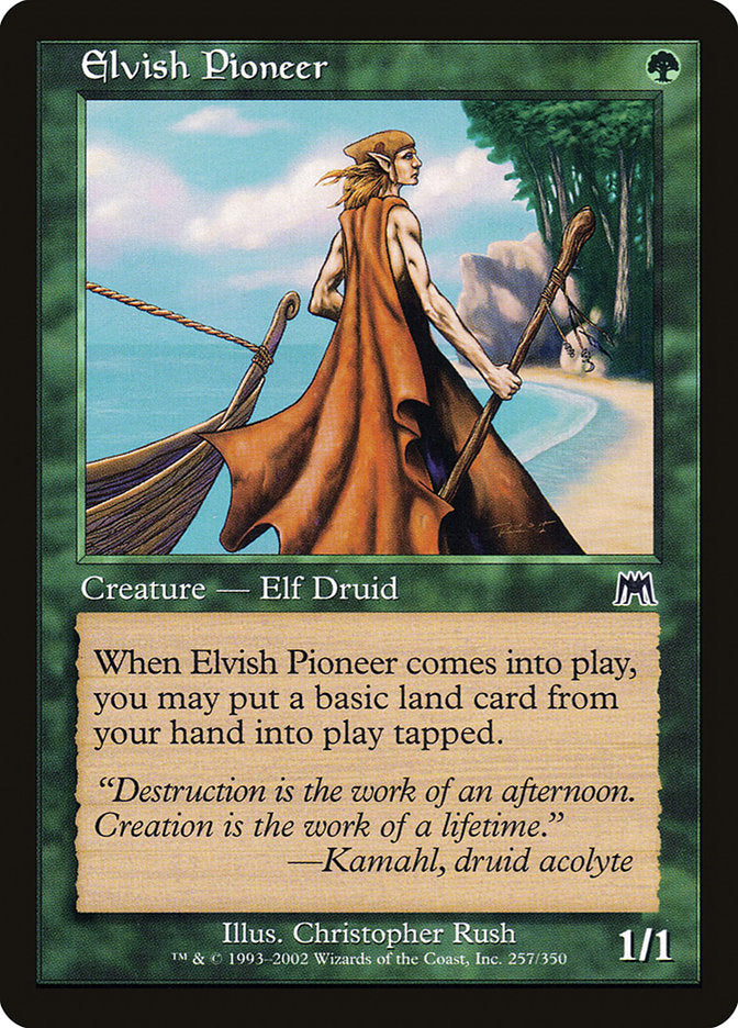 Elvish Pioneer [Onslaught] Magic: The Gathering