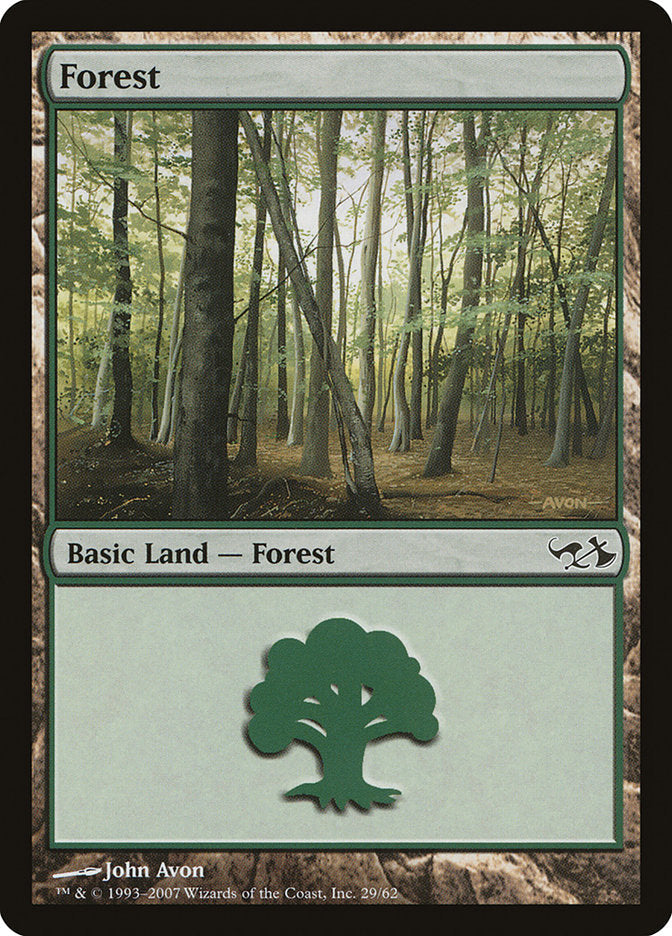 Forest (29) [Duel Decks: Elves vs. Goblins] Magic: The Gathering