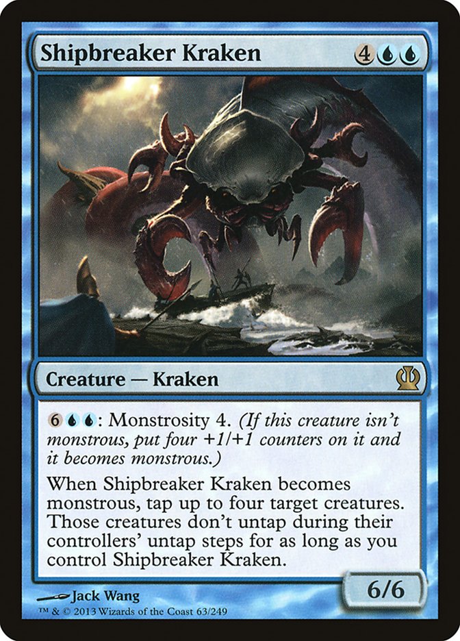 Shipbreaker Kraken [Theros] Magic: The Gathering