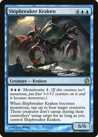 Shipbreaker Kraken [Theros] Magic: The Gathering