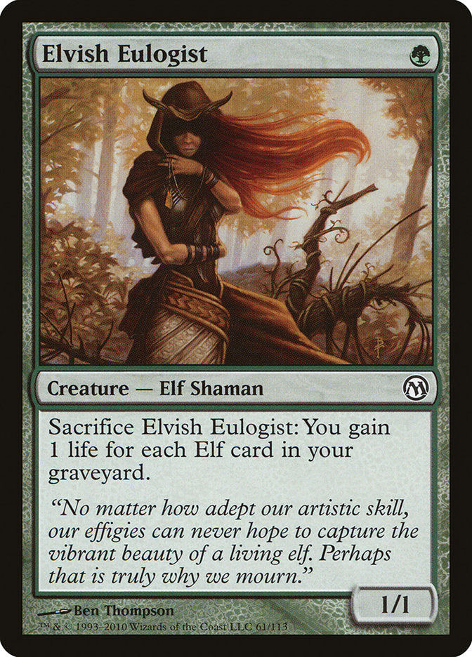 Elvish Eulogist [Duels of the Planeswalkers] Magic: The Gathering