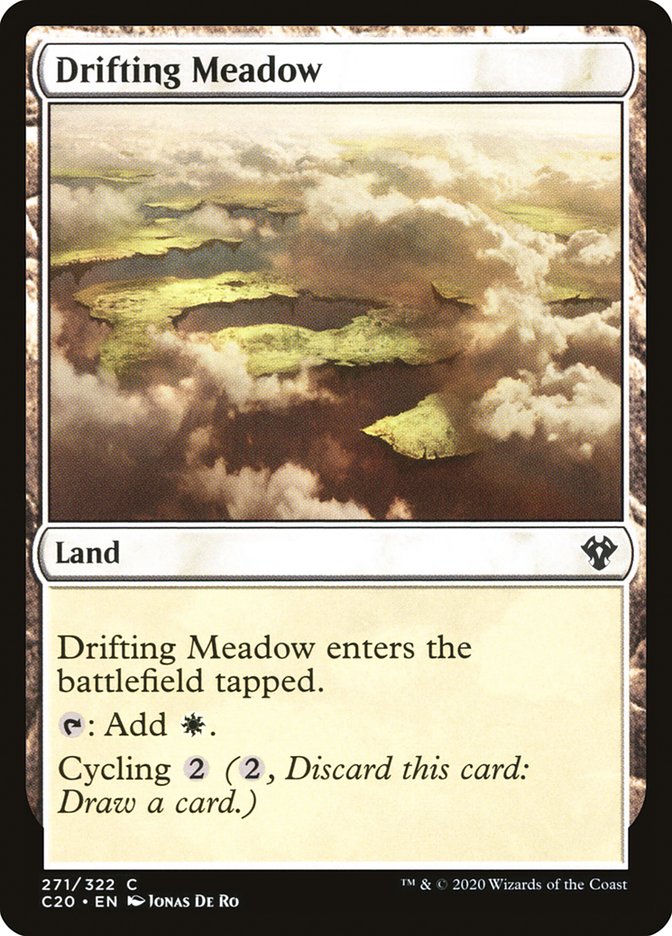 Drifting Meadow [Commander 2020] Magic: The Gathering