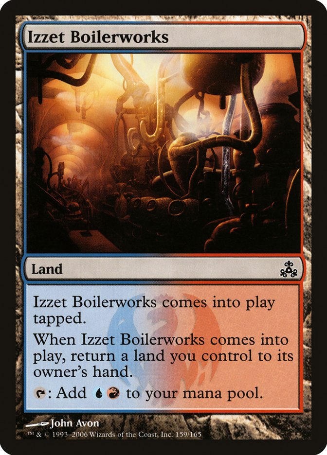 Izzet Boilerworks [Guildpact] Magic: The Gathering
