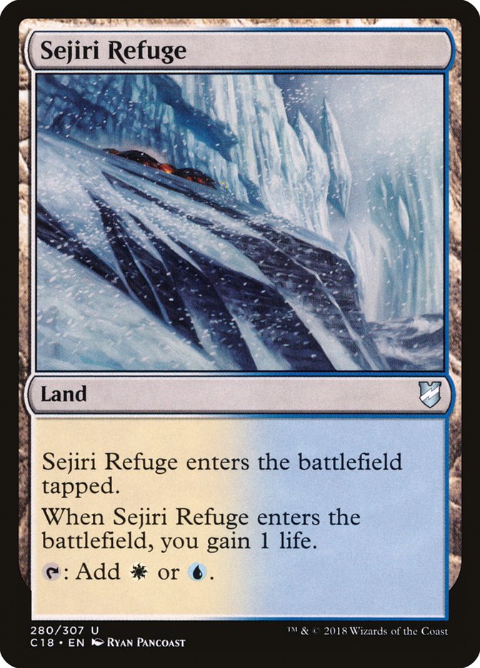 Sejiri Refuge [Commander 2018] Magic: The Gathering