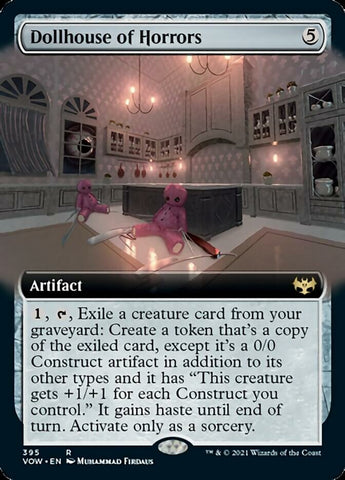 Dollhouse of Horrors (Extended Art) [Innistrad: Crimson Vow] Magic: The Gathering