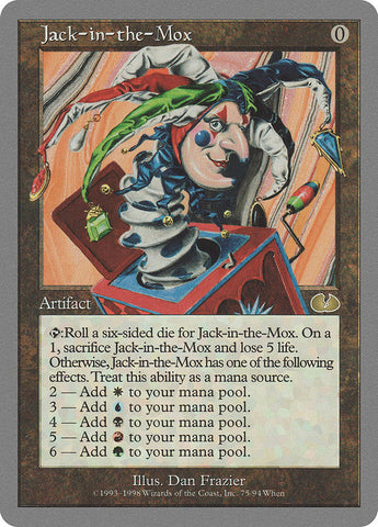 Jack-in-the-Mox [Unglued] Magic: The Gathering