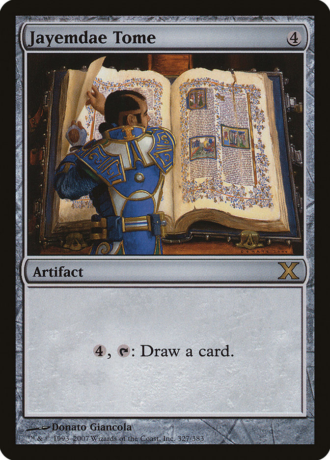 Jayemdae Tome [Tenth Edition] Magic: The Gathering